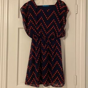 Geo Print Dress